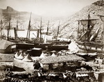 Британские военные корабли в заливе Балаклавы