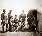 Бригадир Макферсон (McPherson) и офицеры 4-го полка