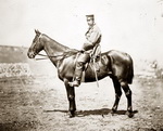 Фото капитана Печел (Pechell) на коне
