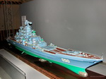 Модель корабля в музее